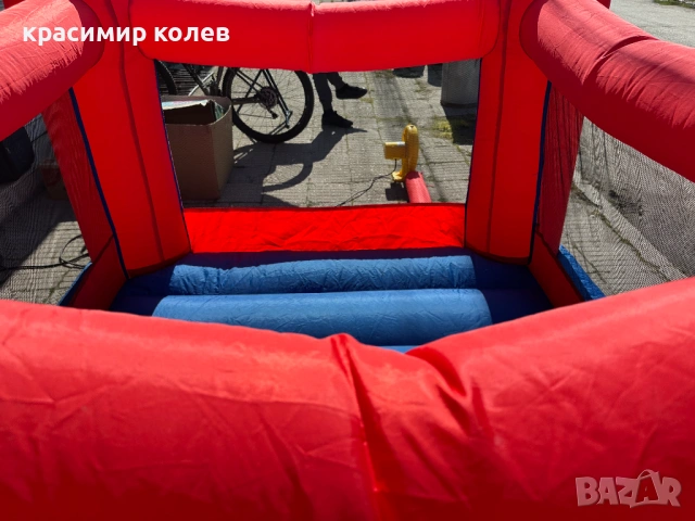 немски надуваем замък за скачане с компресор, снимка 6 - Други игри - 54099821