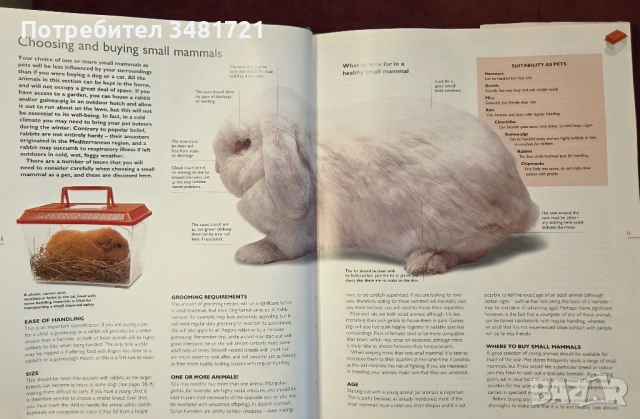 Енциклопедия за домашни любимци / The Hamlyn Family Pet Care Encyclopedia, снимка 4 - Енциклопедии, справочници - 54167821