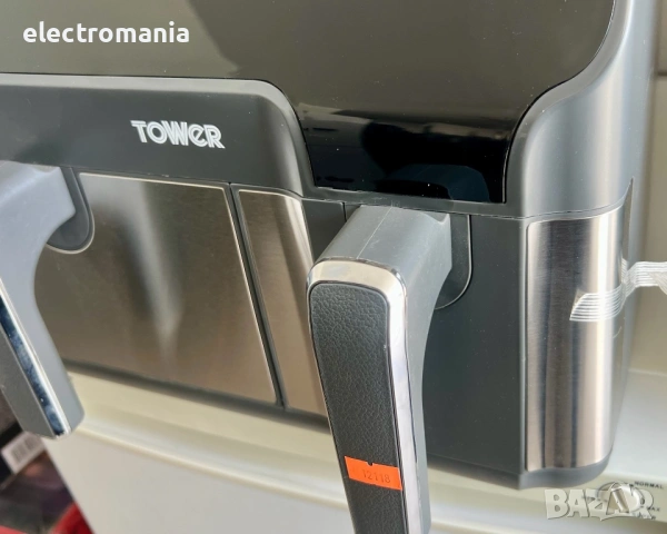 ЧИСТО НОВ!!! фритюрник с горещ въздух Vortx Tower T17099 8,5л , снимка 5 - Фритюрници - 54377934