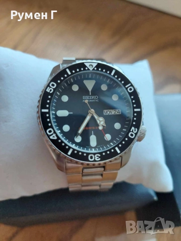 Като нов рядък Seiko SKX007 пълен комплект + Strapcode + екстри, снимка 2 - Мъжки - 54151050