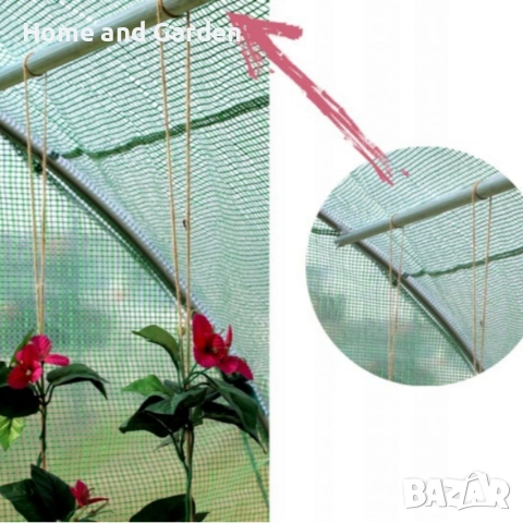 Оранжерия със стабилна поцинкована рамка - професионална защита за вашите култури , снимка 5 - Оранжерии - 54027512