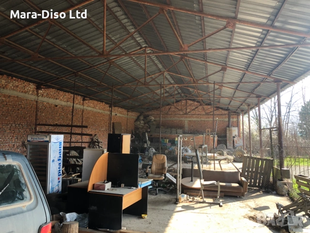 Индустриален имот в гр.Карнобат, снимка 3 - Парцели - 54162377