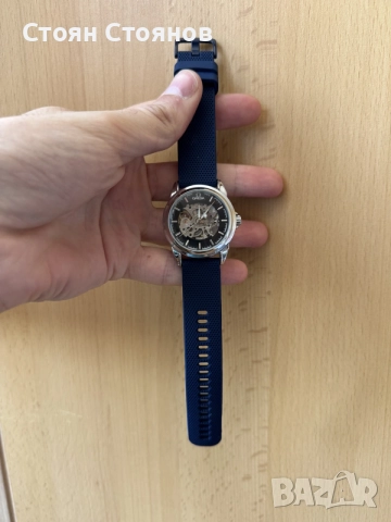 Автоматичен механичен часовник –Omega 1/1 с оригиналния  дизайн, като нов, с кутия, снимка 2 - Мъжки - 55472870