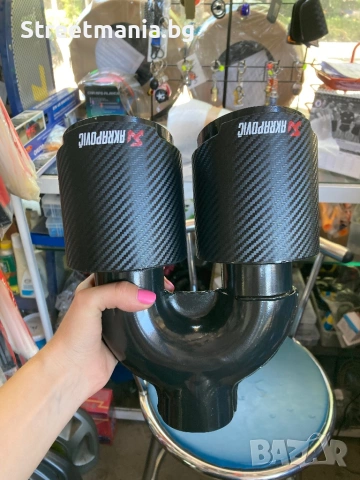 Накрайници Акрапович 100мм, ауспух, генерация, acrapovic, накрайник bmw, снимка 7 - Аксесоари и консумативи - 54001606