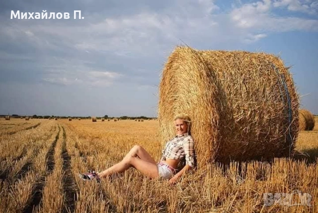 сено рулонни бали 