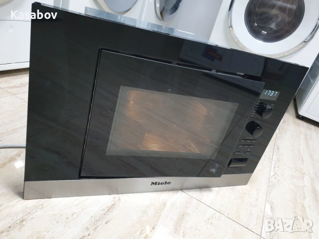 17L - 600мм - Miele M6032 Микровълнова Фурна с Грил за Вграждане, снимка 2 - Микровълнови - 54461357