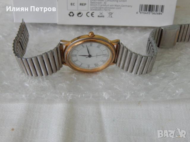 мъжки кварцов часовник, снимка 4 - Мъжки - 54451105