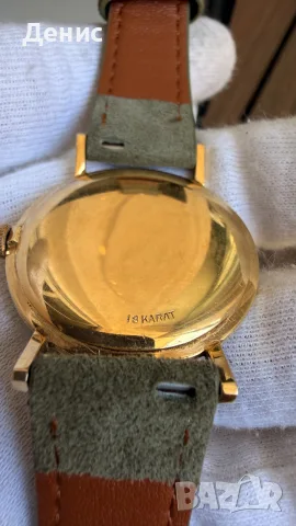 Universal Genève – 18K масивно злато – Vintage Swiss, снимка 7 - Мъжки - 55359893