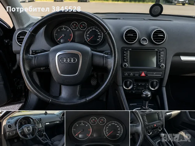 Audi a3 2.0TDI 140 коня , снимка 3 - Автомобили и джипове - 55408617
