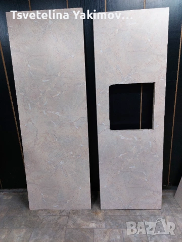 НОВИ! Кухненски плот с отвор за мивка, гръб и шкаф 45 см MDF, снимка 2 - Кухни - 54723651