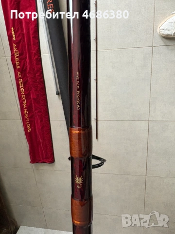 Shimano Antares AX fedeer extra heavy long , снимка 6 - Въдици - 55163063