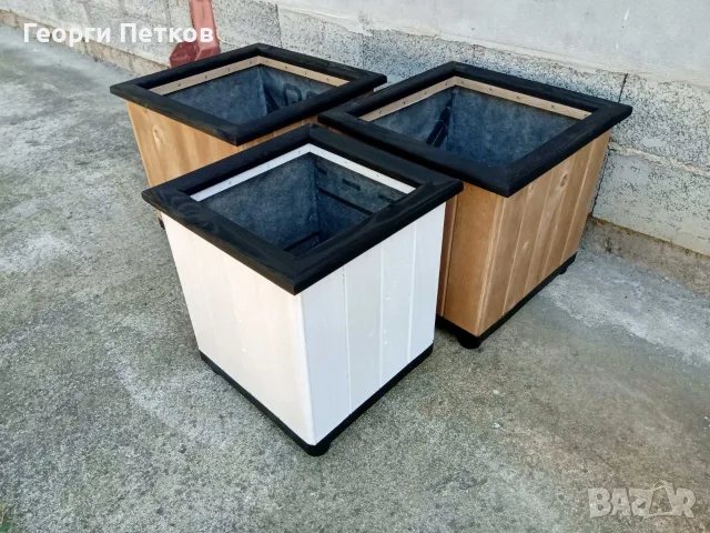 Кашпи - 40х40х47см., снимка 6 - Саксии и кашпи - 55500335