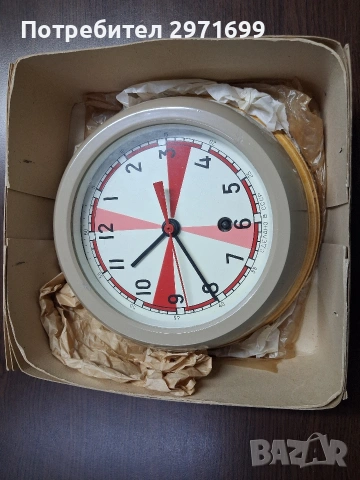 корабен часовник СССР чисто нов, снимка 7 - Антикварни и старинни предмети - 54309573