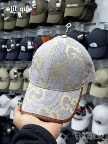 шапка с козирка Hermes polo Hugo boss Gucci , снимка 17 - Шапки - 55415141
