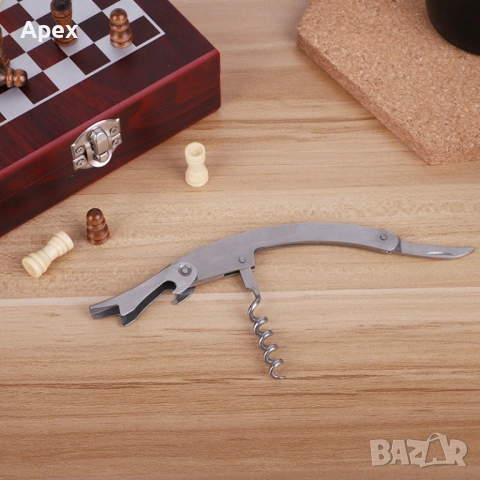 Луксозен Подаръчн Сет за Вино в Дървена Кутия с Аксесоари.Сет за Вино. Подаръчна Кутия за Вино и Шах, снимка 14 - Декорация за дома - 54176322