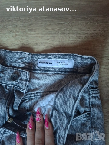 Сиви дълги дънки , снимка 2 - Дънки - 54345810