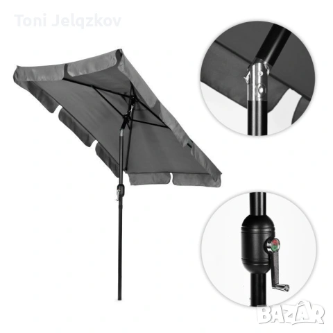 Продавам градински чадър 2х1.30м, снимка 4 - Други стоки за дома - 55097502