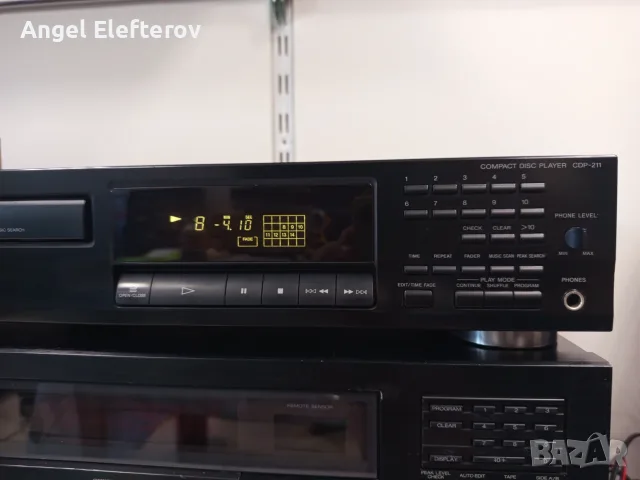 Sony CDP-211 cd player, снимка 3 - Ресийвъри, усилватели, смесителни пултове - 55380697