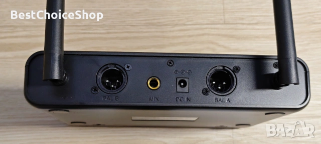 TONOR TW350 Безжични микрофони и приемник с XLR и 6.35 мм аудио интерфейс, 60м, караоке, сватба, DJ, снимка 5 - Микрофони - 55071007