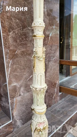 Италианска барокова закачалка Silik , снимка 5 - Закачалки - 55577448