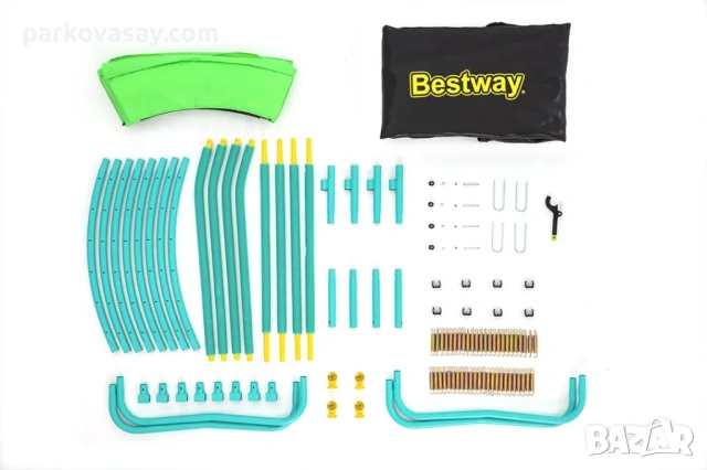 Батут с предпазна мрежа - Bestway Xtreme Air, снимка 3 - Други - 54683778
