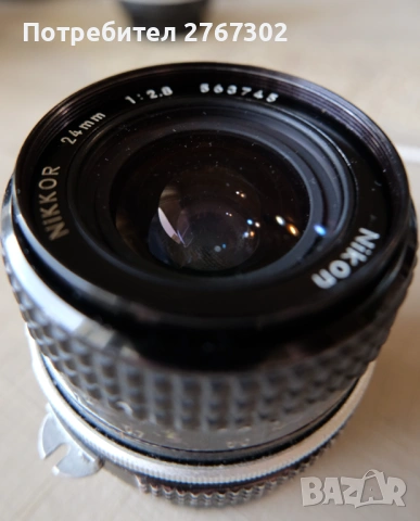 Nikon Nikkor 24mm f2.8 AI Manual Lens- Nikon F Mount, снимка 6 - Обективи и филтри - 54339378