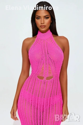 Ефектна Секси Рокля - Бранд FASHION NOVA, снимка 2 - Рокли - 54691864