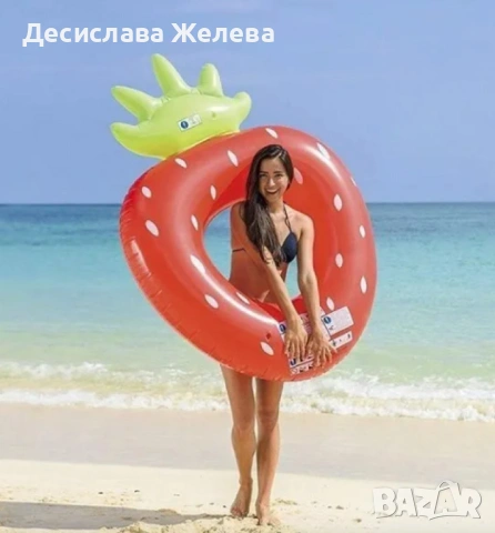 Надуваем ринг „Ягода“,  185 x 130 см