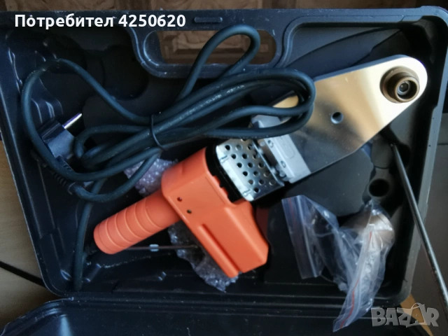 ЕЛЕКТРИЧЕСКИ ПОЯЛНИК ЗА РР-ТРЪБИ 800W PREMIUM, снимка 3 - Поялници и запояване - 54411043