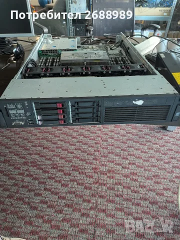 Сървър HP ProLiant DL380 G6 цял за части (48GB RAM, 2x Xeon X5650)