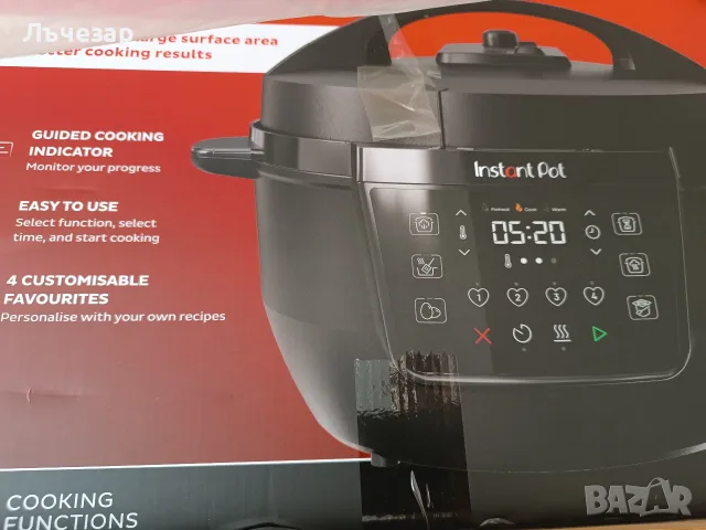 Мултикукър Instant Pot XL, снимка 2 - Мултикукъри - 55686712