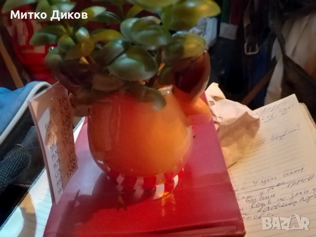 Декоративна коледна саксия с елен нова, снимка 7 - Коледни подаръци - 54641623