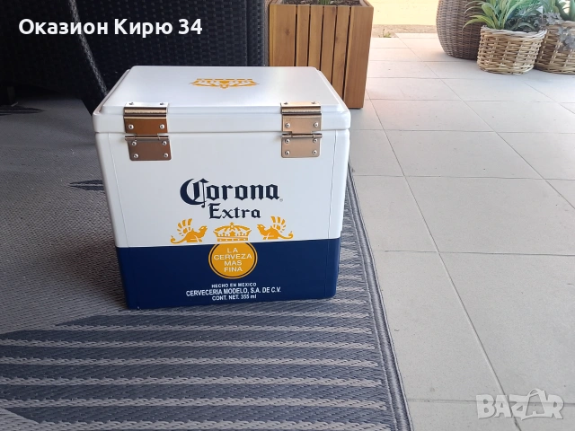 Corona Extra ретро метална охладителна кутия, снимка 8 - Други стоки за дома - 55113572