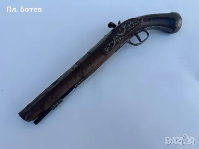 Стар османски капсулен пищов, снимка 9 - Антикварни и старинни предмети - 55542974