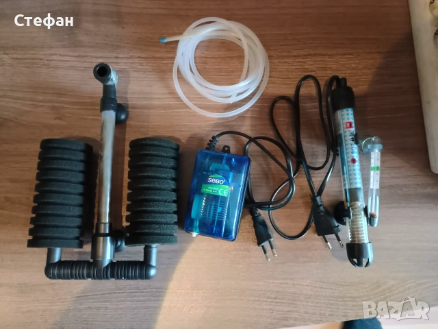 33л аквариум с принадлежности , снимка 4 - Аквариуми - 55261198
