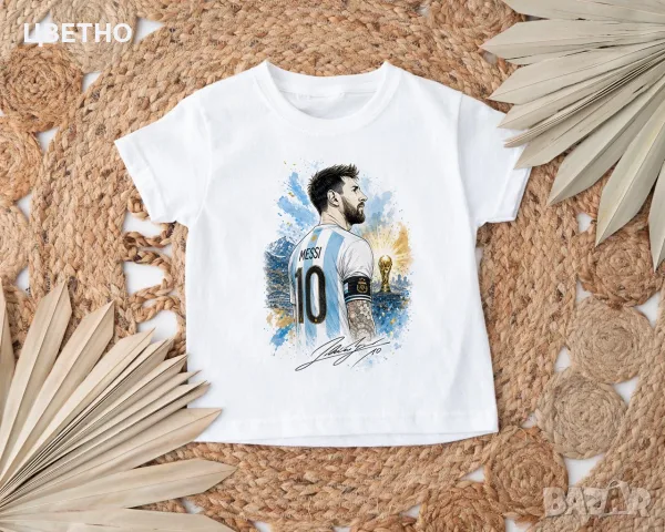 Тениски с Лионел Меси (Lionel Messi) – за истинските фенове!, снимка 4 - Детски тениски и потници - 55453350