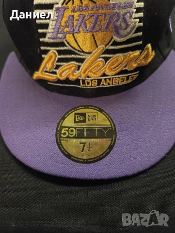 Винтидж шапка на Los Angeles Lakers , снимка 3 - Шапки - 55032884