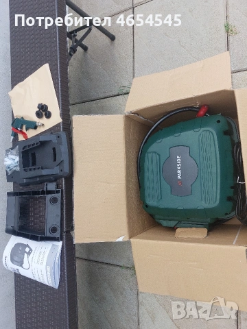 Компресор за стена Парксайд Parkside PKS1100A1, снимка 5 - Компресори - 55206706