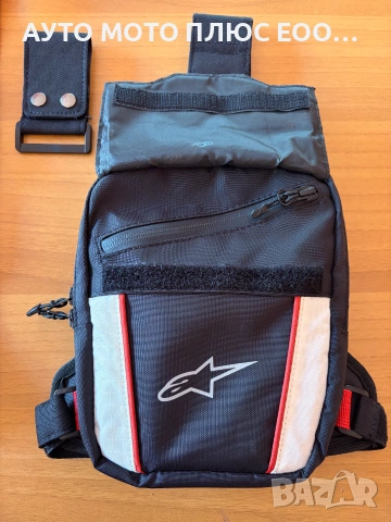 Мото чанта за крак ALPINESTARS, BLACK/RED/WHITE, снимка 4 - Аксесоари и консумативи - 55185826