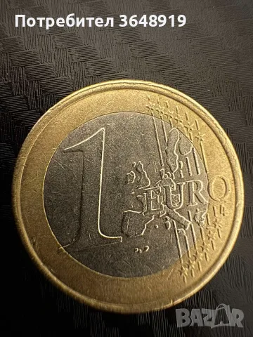 Монета 1 евро France 1999г.