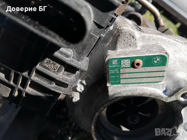 Турбини / Комплект Турбо за BMW 25d (N47S1 / B47) - BorgWarner (125d, 225d, 325d, 525d, X1, X5), снимка 2 - Части - 55420711