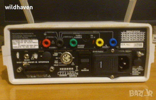 SOLARTRON SCHLUMBERGER 7150 PLUS 6 1/2 DIGIT Мултиметър, снимка 3 - Друга електроника - 55136120