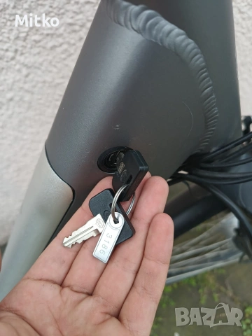 нов 28 цола електрически алуминиев велосипед на 150 км неразличим от нов внос от Германия , снимка 10 - Велосипеди - 53965659