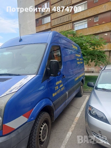 VW Crafter 2,5 Tdi - товарен Нов внос, снимка 4 - Бусове и автобуси - 55148478