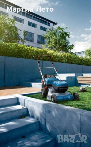 Kосачка с две батерии и зарядно. Bosch Professional GRA 18V2-46, снимка 10 - Градинска техника - 55149029