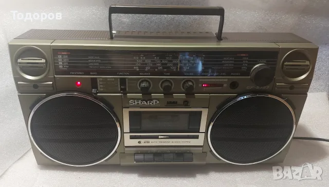 Sharp GF-5757HB Stereo Radio Cassette Recorder , снимка 9 - Радиокасетофони, транзистори - 55353776