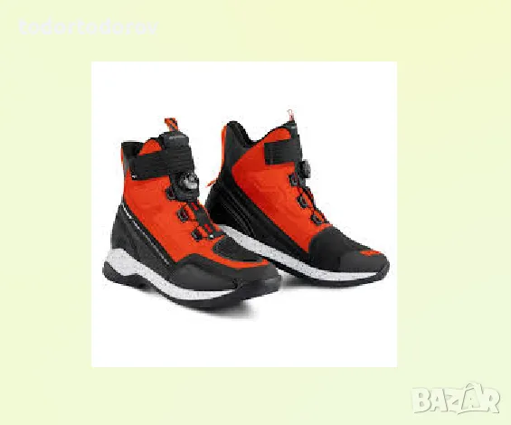 Мото боти обувки ботуши SHIMA TAKESHI Red Fluo/Black/White 351.85 лв. / 179.90 €
