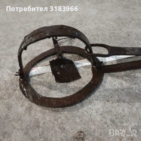 голям капан работещ, снимка 2 - Антикварни и старинни предмети - 54306440