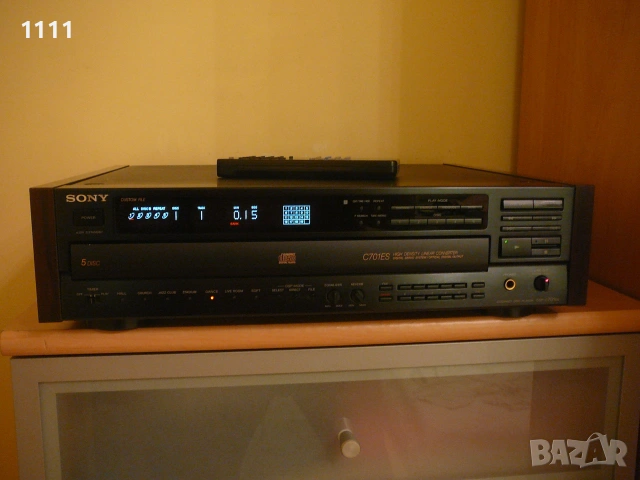 SONY CDP-C701ES, снимка 2 - Ресийвъри, усилватели, смесителни пултове - 55176288