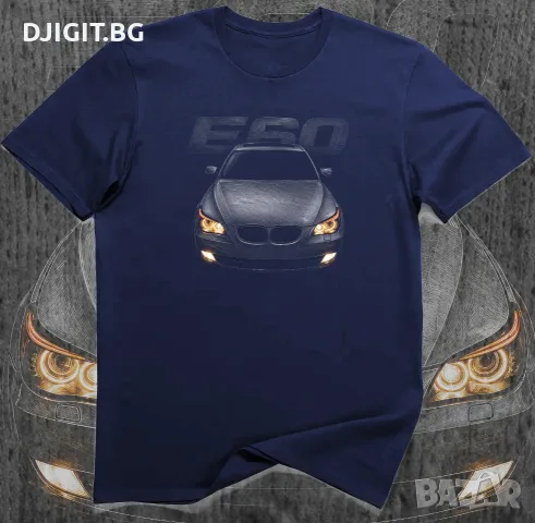 2007 BMW E60 530 Lights Тениска, снимка 3 - Тениски - 55335697